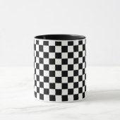 Chess Mug - Elegant and Timeless Design Mok (Midden)