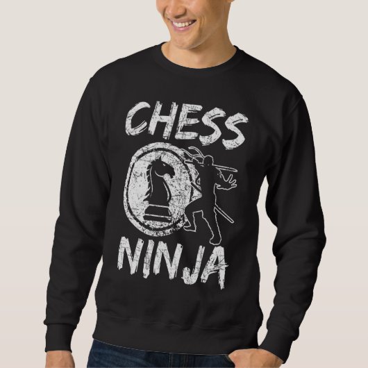 Chess Ninja gezegde Trui (Voorkant)