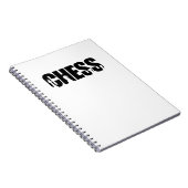 Chess Notitieboek (Rechterzijde)