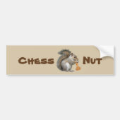Chess Nut Bumpersticker (Voorkant)
