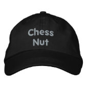 Chess Nut Embroided Pet (Voorkant)