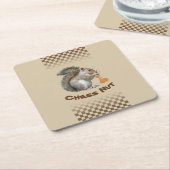 Chess Nut Kartonnen Onderzetters (Schuin)