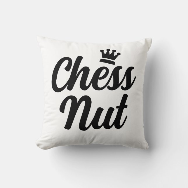 Chess Nut Sierkussen (Voorkant)