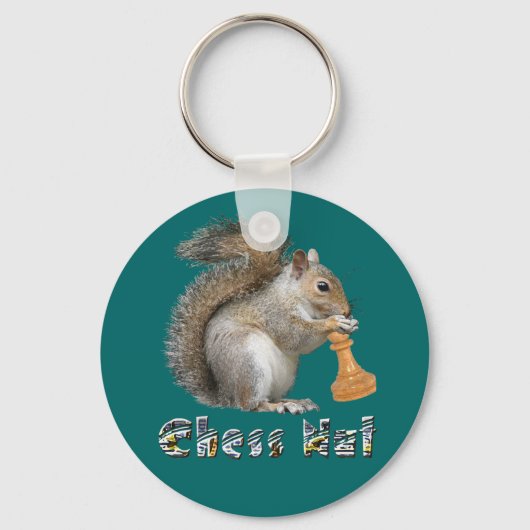 Chess Nut Sleutelhanger (Voorkant)