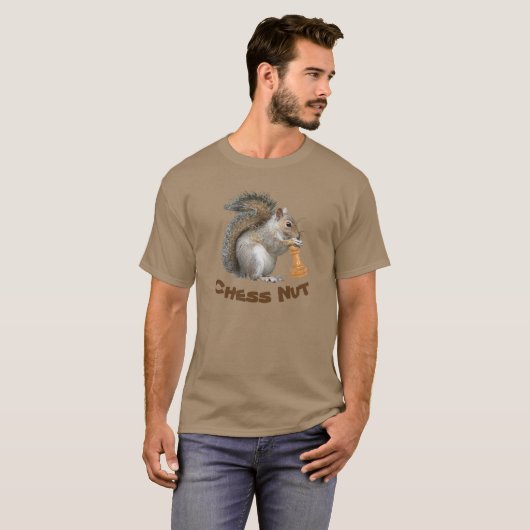 Chess Nut T-shirt (Voorkant volledig)