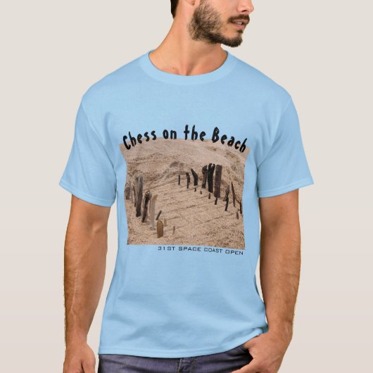 Chess on the Beach 31st SCO Light T-Shirt (Voorkant)