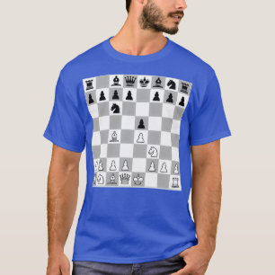 Chess Opening Italiaanse game E4 speler Giuoco Pia T-shirt