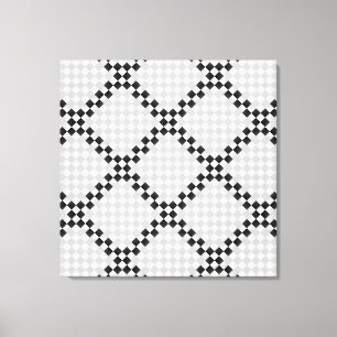 Chess Pad van Kenneth Yoncich Canvas Afdruk