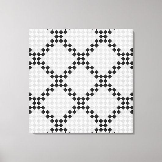 Chess Pad van Kenneth Yoncich Canvas Afdruk (Voorkant)