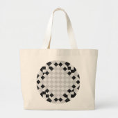 Chess Pad van Kenneth Yoncich Grote Tote Bag (Voorkant)