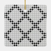 Chess Pad van Kenneth Yoncich Keramisch Ornament (Achterkant)