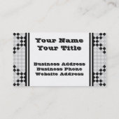 Chess Pad van Kenneth Yoncich Visitekaartje (Achterkant)