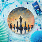 Chess Papieren Bordje (Feest)