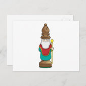 Chess part Bishop Chess Briefkaart (Voorkant / Achterkant)