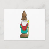 Chess part Bishop Chess Briefkaart (Voorkant)