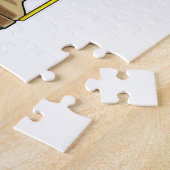 Chess part Bishop Chess Legpuzzel (Zijkant)