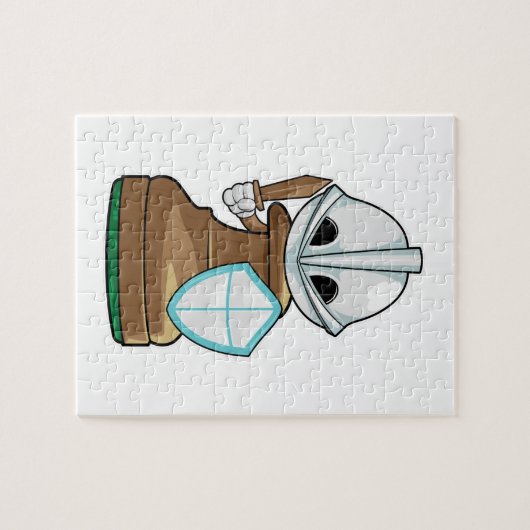 Chess part Pawn Chess Legpuzzel (Horizontaal)