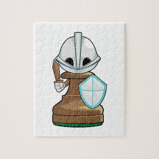 Chess part Pawn Chess Legpuzzel (Verticaal)