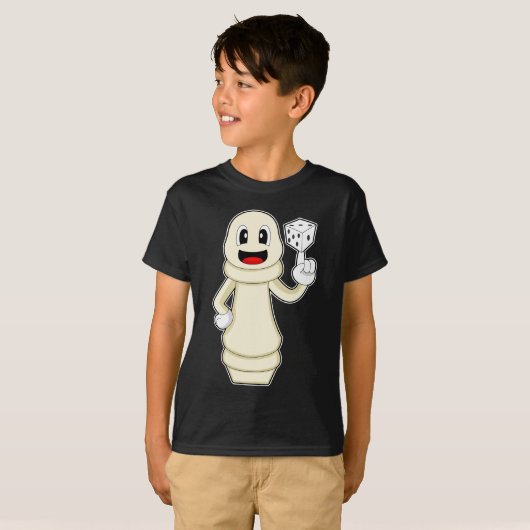 Chess part Pawn Chess T-shirt (Voorkant volledig)