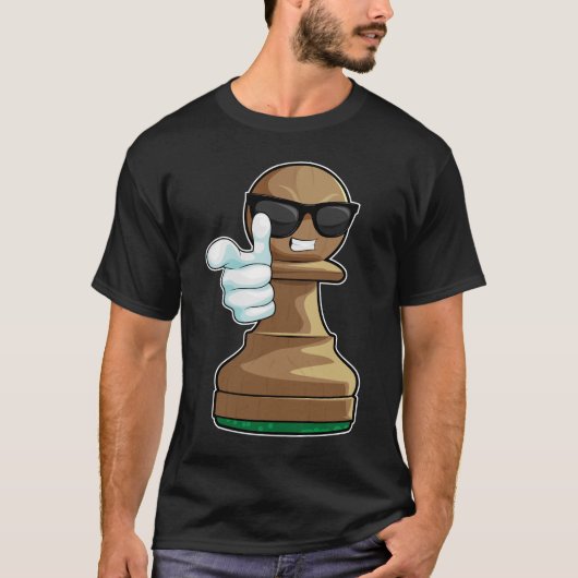 Chess part Pawn Chess T-shirt (Voorkant)