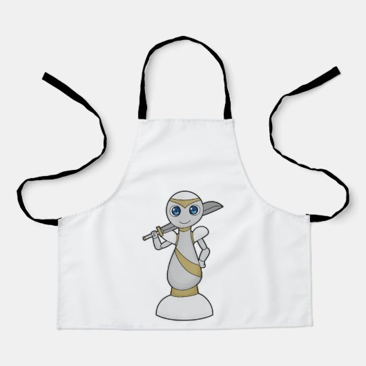 Chess part Pawn Sword Chess Schort (Voorkant)