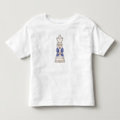 Chess part Queen Chess Kinder Shirts (Voorkant)
