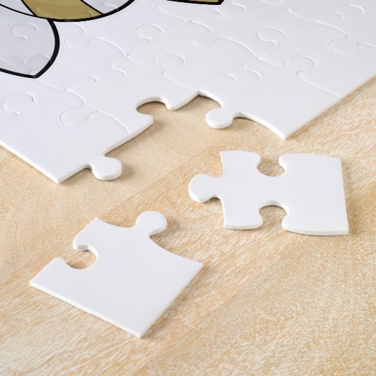 Chess part Queen Crown Chess Legpuzzel (Zijkant)