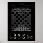 Chess Patent Poster (Voorkant)