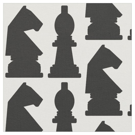 CHESS Pattern aangepaste kleurstof Stof (Close Up)