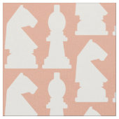 CHESS Pattern aangepaste kleurstof Stof (Close Up)