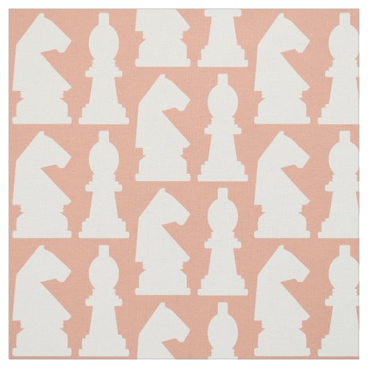 CHESS Pattern aangepaste kleurstof Stof (Swatch)