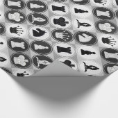Chess Pattern Cadeaupapier (Hoek)