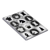 Chess Pattern Notitieboek (Rechterzijde)