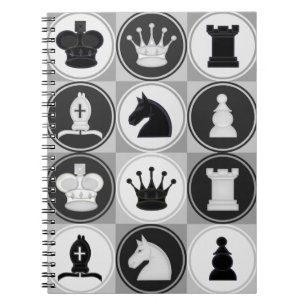 Chess Pattern Notitieboek