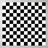 Chess Pattern Poster (Voorkant)