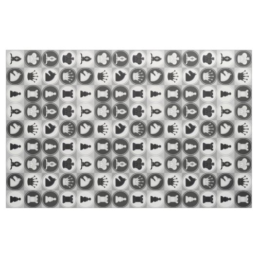 Chess Pattern Stof (Yard (91,4 cm))