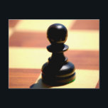 Chess Pawn Briefkaart<br><div class="desc">Chess Pawn</div>