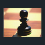 Chess Pawn Briefkaart<br><div class="desc">Chess Pawn</div>