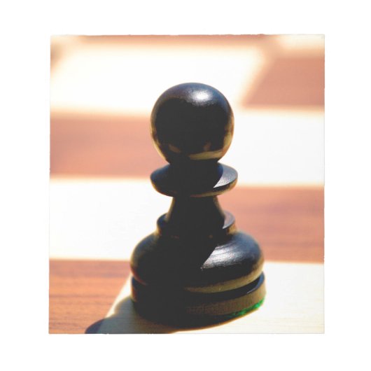 Chess Pawn Notitieblok (Voorkant)