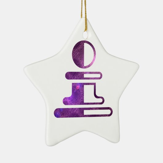 Chess Pawn Ornament (Rechts)