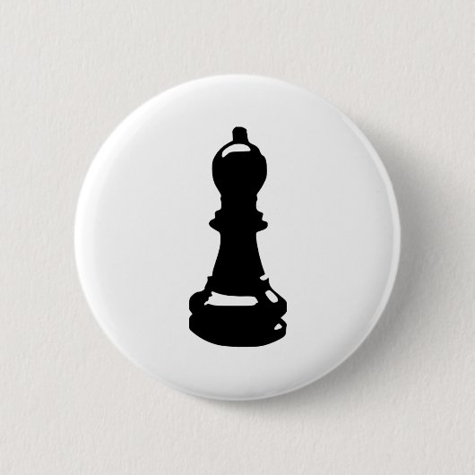 Chess - Pawn Ronde Button 5,7 Cm (Voorkant)