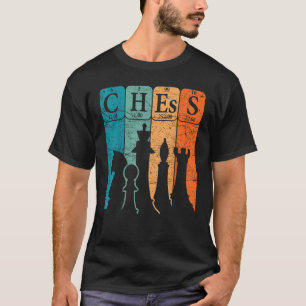 Chess Periodic Table Elements Nerd Chess Player VI T-shirt