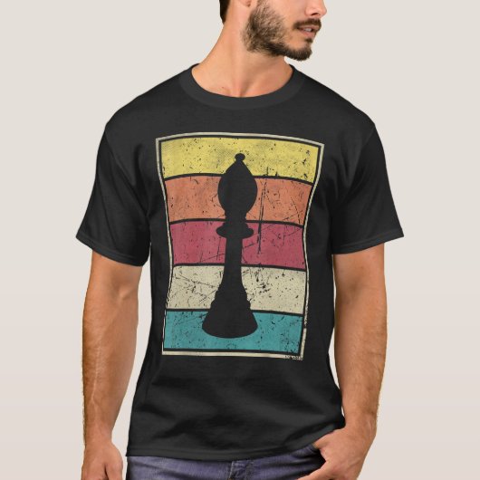 Chess Piece Bishop T-shirt (Voorkant)