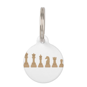 Chess Piece Board Game Huisdierpenning