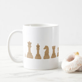 Chess Piece Board Koffiemok