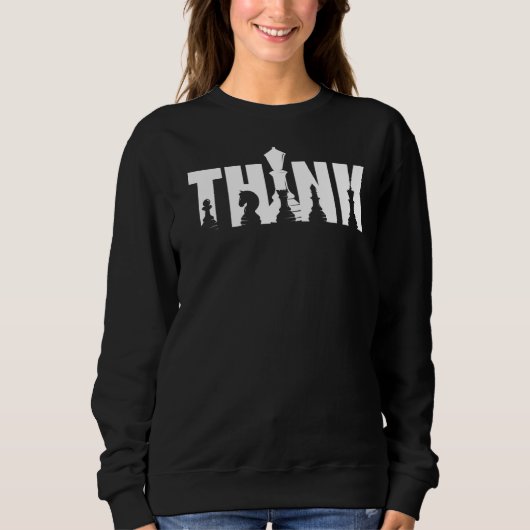 Chess Piece Costume Chess Chess Club Trui (Voorkant)
