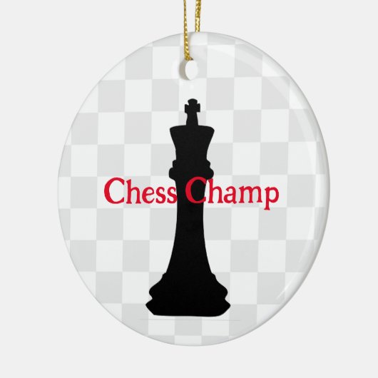 Chess Piece Design Ornament (Links)