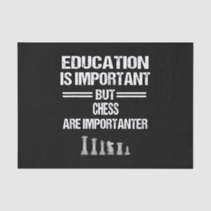 Chess Piece Education Humor Sarcastic Funny Christ Tissuepapier