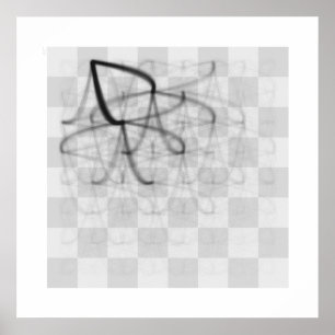 Chess Piece Journey (Black Queen's Knight) Poster