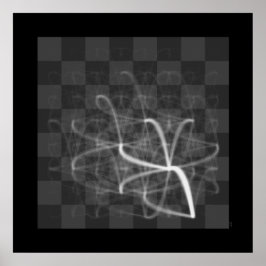 Chess Piece Journey (White King's Knight) Poster